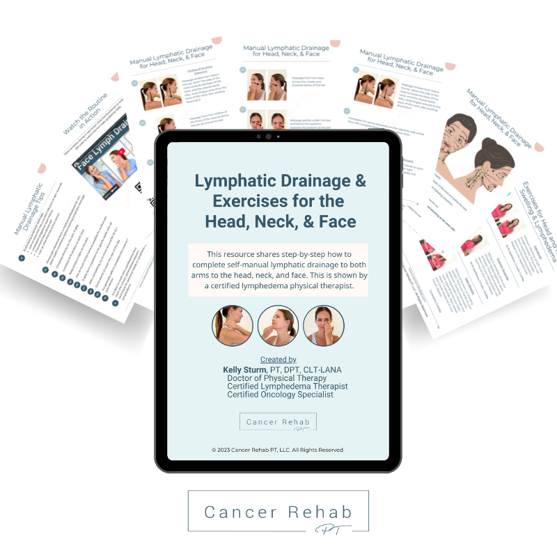 Head, Neck, and Face Lymphatic Drainage and Exercise Bundle